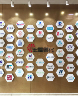 孵化企业logo展示墙